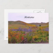 Bergetöne, Montana Postkarte (Vorne/Hinten)