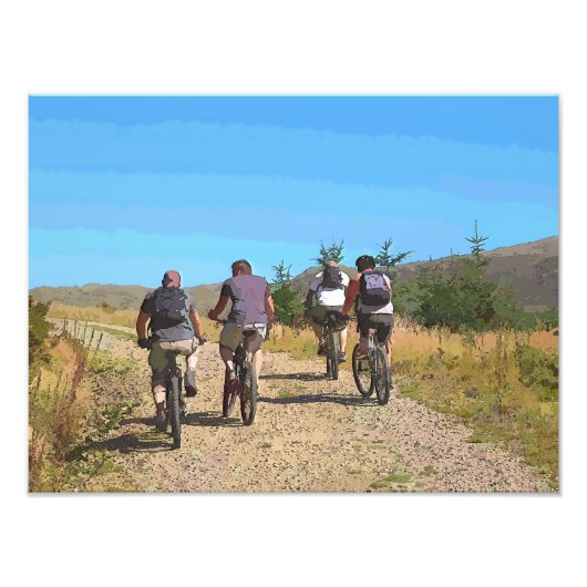 BERGFAHREN FOTODRUCK (Vorne)