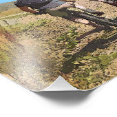 BERGFAHREN FOTODRUCK (Ecke)