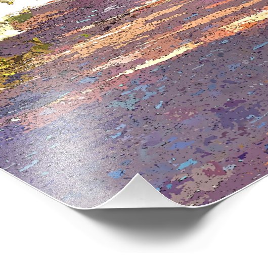 BERGFAHREN FOTODRUCK (Ecke)