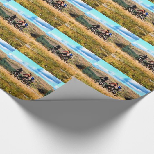 BERGFAHREN GESCHENKPAPIER (Ecke)