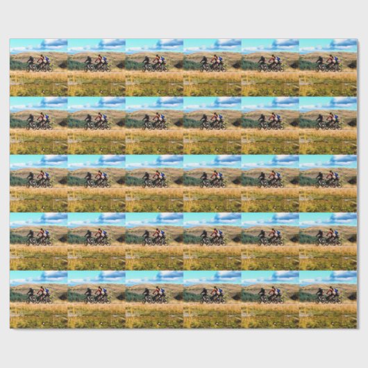 BERGFAHREN GESCHENKPAPIER (Flach)