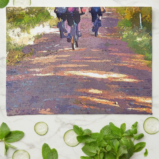 BERGFAHREN HANDTUCH (Gefaltet)