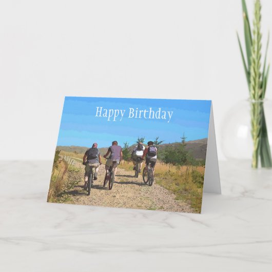 BERGFAHREN KARTE (Vorderseite)