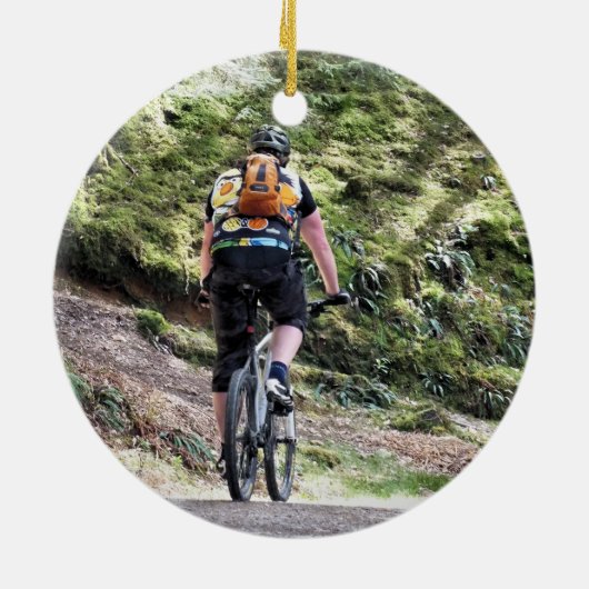 BERGFAHREN KERAMIKORNAMENT (Hinten)