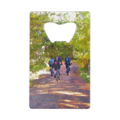 BERGFAHREN KREDITKARTEN FLASCHENÖFFNER (Vorderseite)