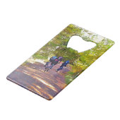 BERGFAHREN KREDITKARTEN FLASCHENÖFFNER (Rückseite Schrägansicht)