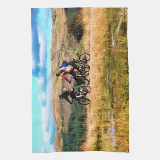 BERGFAHREN KÜCHENTUCH (Vertikal)