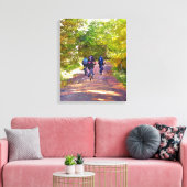 BERGFAHREN LEINWANDDRUCK (Insitu (Wohnzimmer))