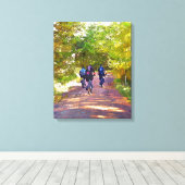 BERGFAHREN LEINWANDDRUCK (Insitu (Holzboden))