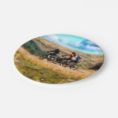 BERGFAHREN PAPPTELLER (Schrägansicht)