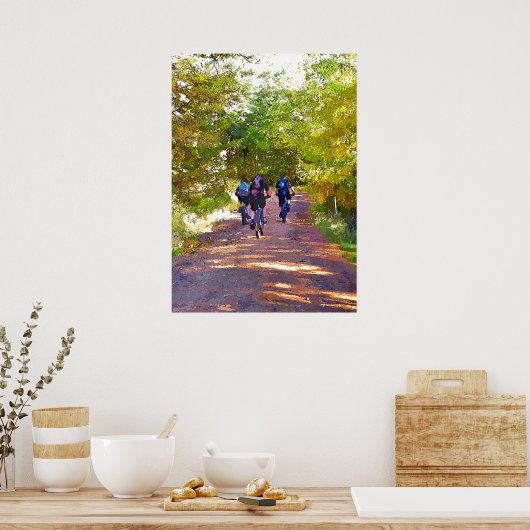 BERGFAHREN POSTER (Küche)