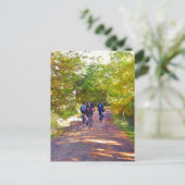 BERGFAHREN POSTKARTE (Stehend Vorderseite)