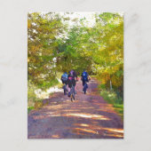 BERGFAHREN POSTKARTE (Vorderseite)