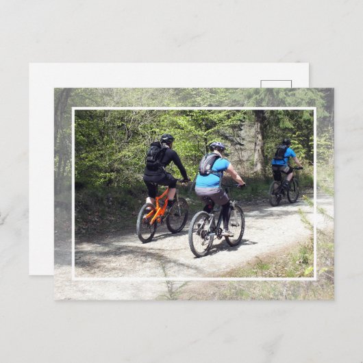 BERGFAHREN POSTKARTE (Vorne/Hinten)