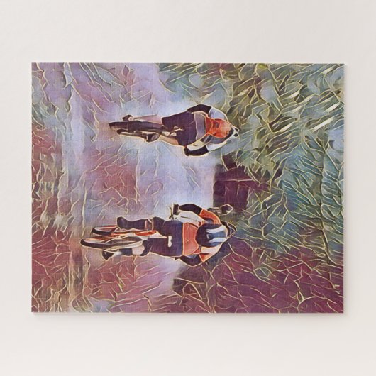 BERGFAHREN PUZZLE (Horizontal)