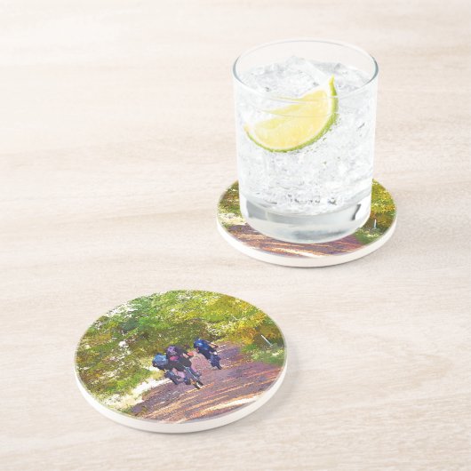 BERGFAHREN SANDSTEIN UNTERSETZER (Seite)