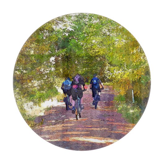 BERGFAHREN SCHNEIDEBRETT (Vorderseite)