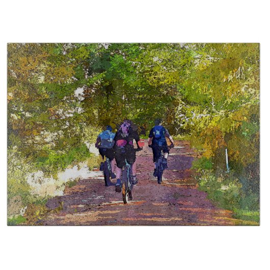 BERGFAHREN SCHNEIDEBRETT (Vorderseite)