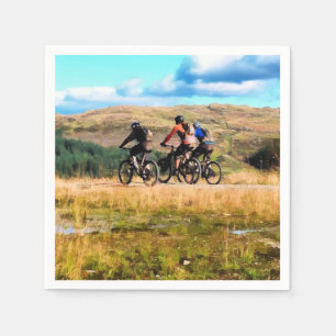 BERGFAHREN SERVIETTE