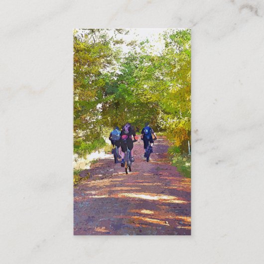 BERGFAHREN VISITENKARTE (Vorderseite)