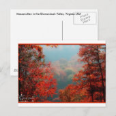 Bergfarben Postkarte (Vorne/Hinten)