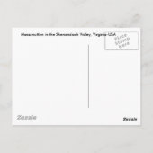 Bergfarben Postkarte (Rückseite)