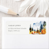 Bergfluss Fall Winter Landschaftsadresse (Insitu)