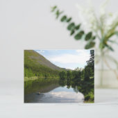 Bergfluss Postkarte (Stehend Vorderseite)