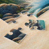 Bergflussforellenfischen Puzzle (Seite)