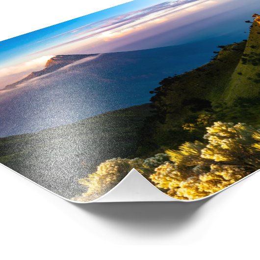 Bergfotografie Fotodruck (Ecke)