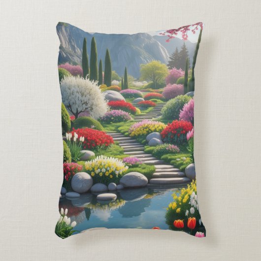 Berggarten Dekokissen (Vorderseite(Vertikal))