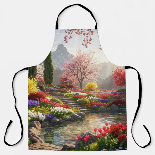 Berggarten Schürze (Vorderseite)