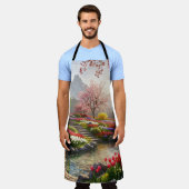 Berggarten Schürze (Getragen)