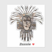 Berggeist Aufkleber (Blatt)