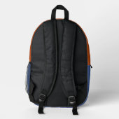 Berggeist bedruckter rucksack (Rückseite)
