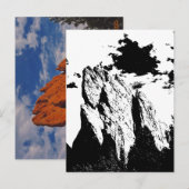 Berggeist postkarte (Vorne/Hinten)