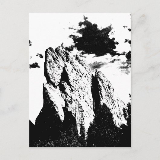 Berggeist postkarte (Vorderseite)