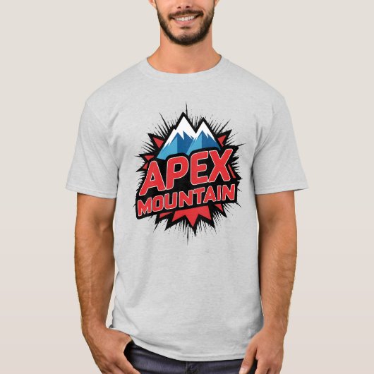 Berggeist von Apex: Winterwunderland T-Shirt (Vorderseite)