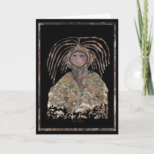 Berggeister Dankeskarte (Vorderseite)