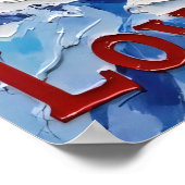 Berggipfel: Bärenhaus Poster (Ecke)