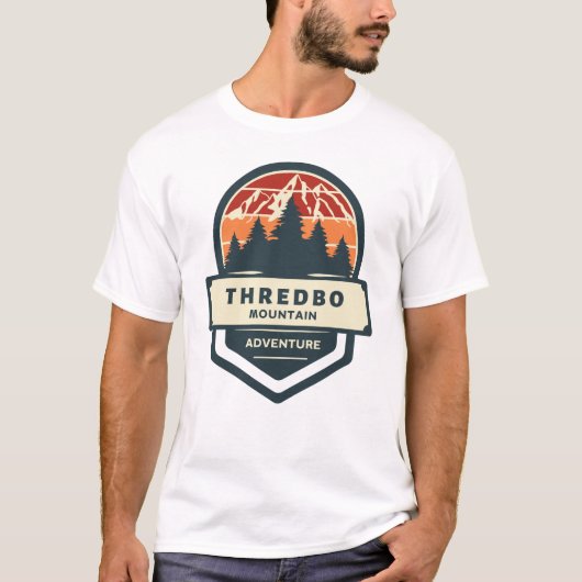 Berggipfel Breithorn T-Shirt (Vorderseite)