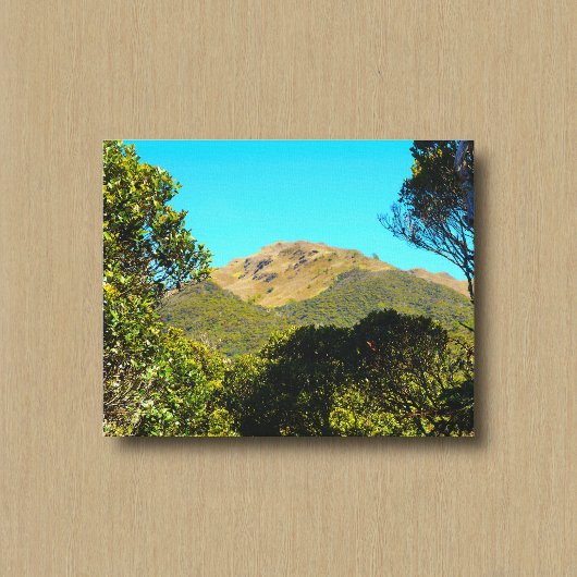 Berggipfel-Foto Nr. 2 Leinwanddruck