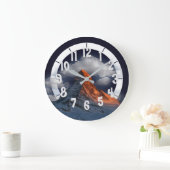 Berggipfel Große Wanduhr (Zuhause)