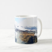 Berggipfel in den Schweizer Alpen Kaffeetasse (VorderseiteRechts)