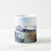 Berggipfel in den Schweizer Alpen Kaffeetasse (Mittel)