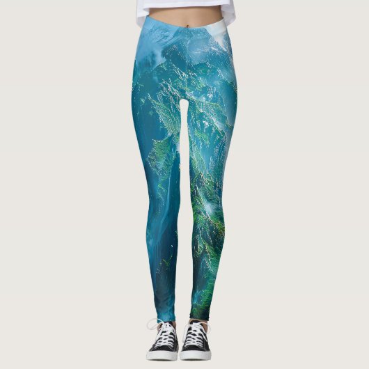 Berggipfel Leggings (Vorderseite)