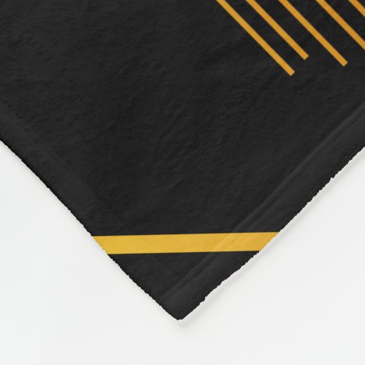 Berggipfel Minimalismus Fleecedecke (Ecke)