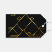 Berggipfel Minimalismus Geschenkanhänger (Vorderseite (Horizontal))