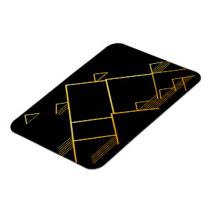 Berggipfel Minimalismus Magnet